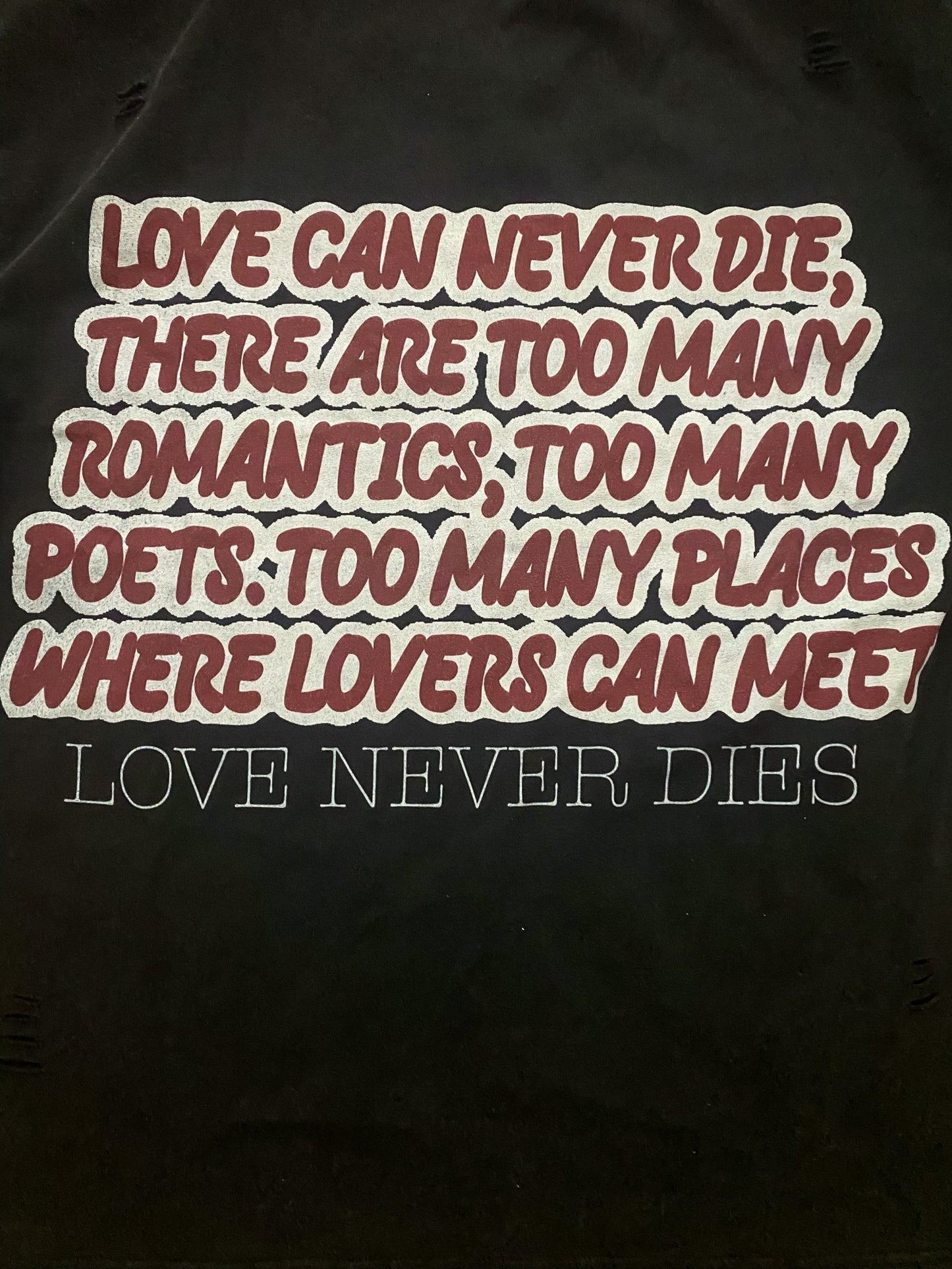 Love Never Dies Tee - Kaizengarments