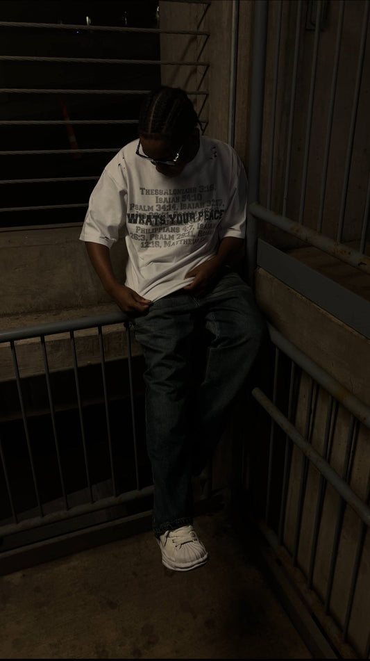 Whats Your Peace Tee - Kaizengarments